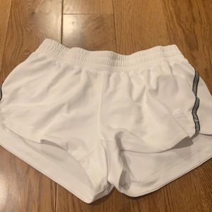 White athletic shorts